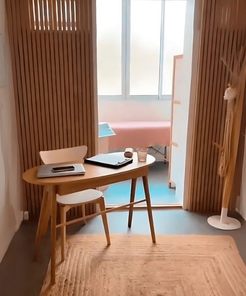 Cabinet de kinésiologie Caroline Dacorsi à Marseille, espace calme et confidentiel